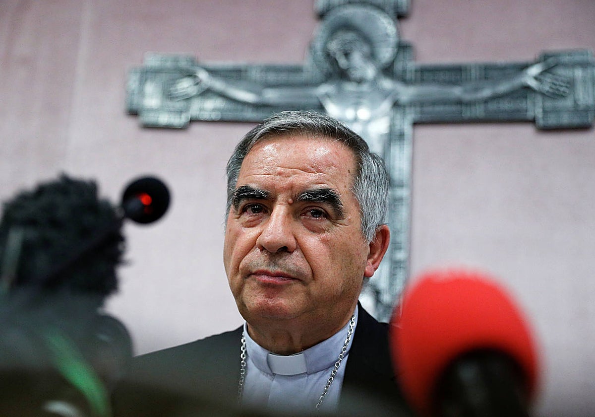 El Cardenal Giovanni Angelo Becciu