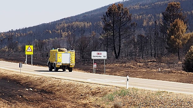 Imagen antes - Márgenes de las carreteras entre los pueblos de Litos y Ferreras de Abajo