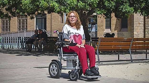 Montse Font posa para ABC en Barcelona