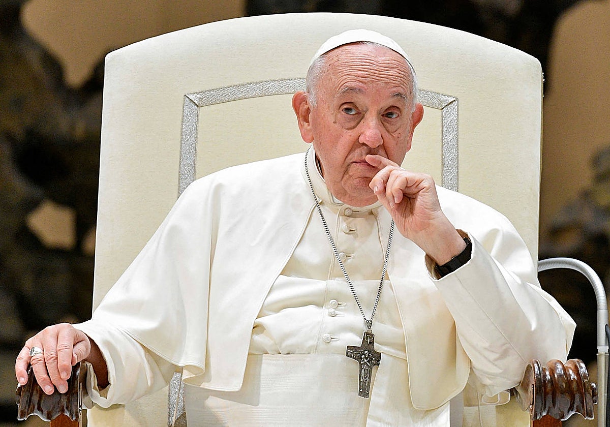 El Papa Francisco celebra la audiencia general semanal en el Aula Pablo VI del Vaticano