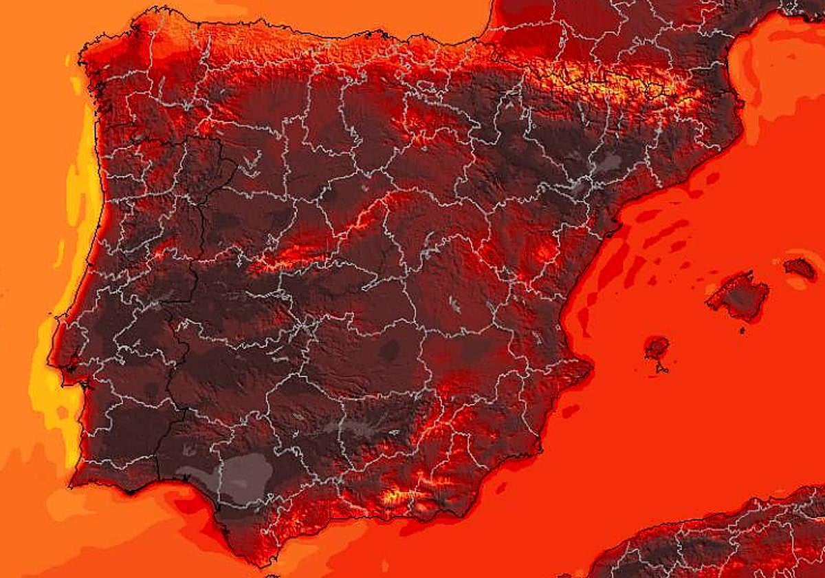Temperaturas de récord en España y muchas regiones en alerta este miércoles