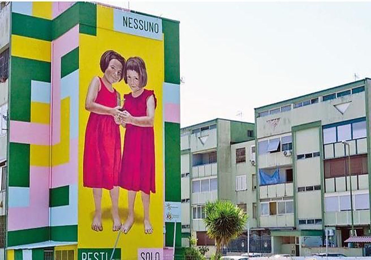 Parque Verde de Caivano, donde se produjeron las agresiones