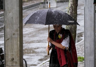 La DANA arranca con tormentas «severas» y un desplome de las temperaturas en casi toda España