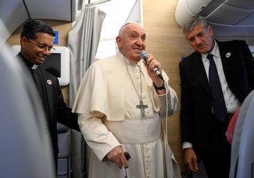 El Papa tiende de nuevo la mano a Pekín: «Siento una gran admiración por el pueblo chino»