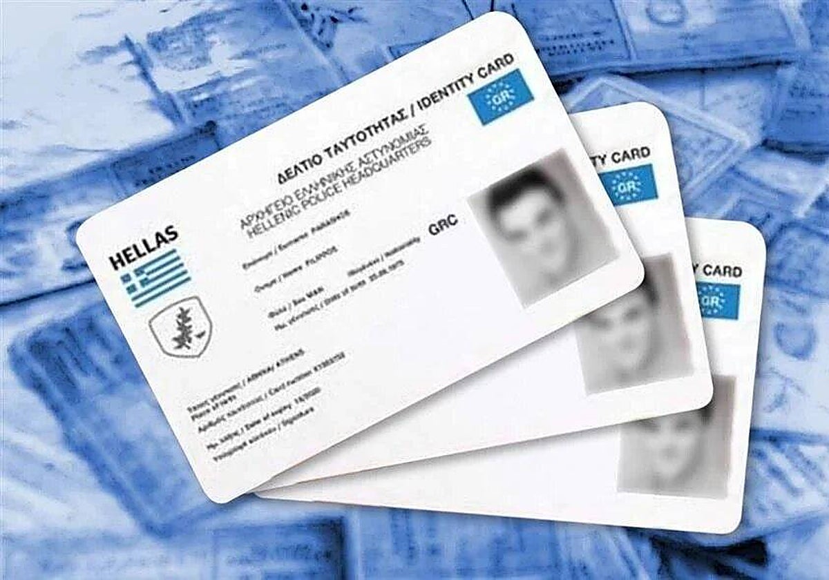 Representación del nuevo documento de identidad