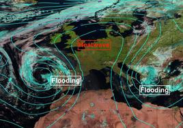 La advertencia de Mario Picazo sobre el gran bloqueo OMEGA que amenaza Europa: «Inundaciones y precipitaciones históricas»