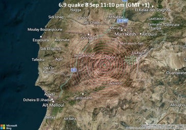 El terremoto de Marruecos se deja notar en Sevilla, Huelva, Córdoba, Jaén y Málaga