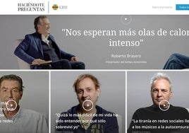 El programa Haciéndote Preguntas del CEU y ABC, finalista de los Youtube Works Awards