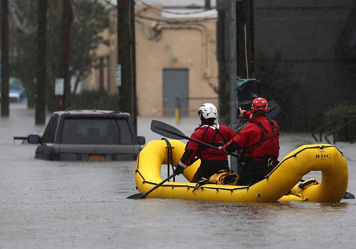Inundaciones en Nueva York