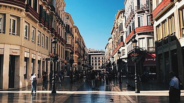 Calle Marqués de Larios, Málaga