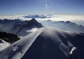 La montaña más alta de Francia se encoge: el Mont Blanc ha perdido más de dos metros en los últimos dos años