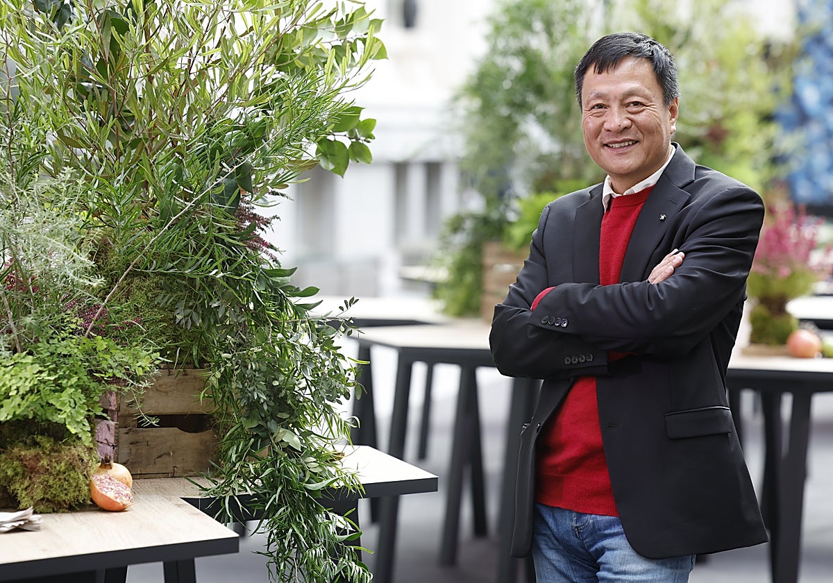 El arquitecto Kongjian Yu, en la Audi Summit for Progress, en Madrid