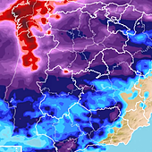La Aemet avisa de las zonas que se verán afectadas por la lluvia este fin de semana