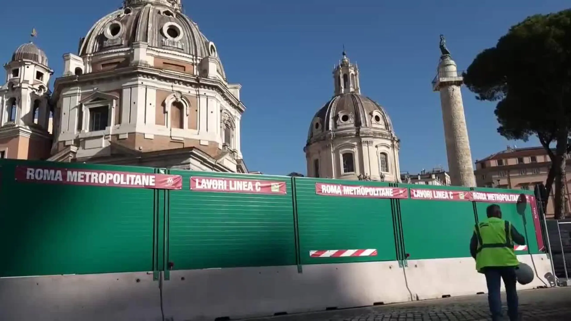 Roma, convertida en una gran obra a cielo abierto para embellecerse