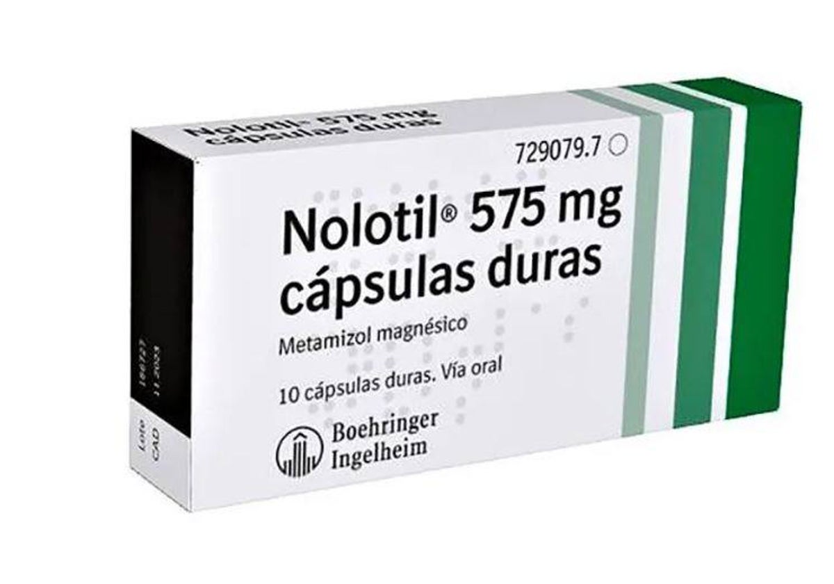 Una caja de Nolotil