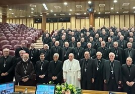 El cardenal Omella insiste tras la reunión de los obispos españoles con el Papa: «No nos ha convocado para hablar de abusos»