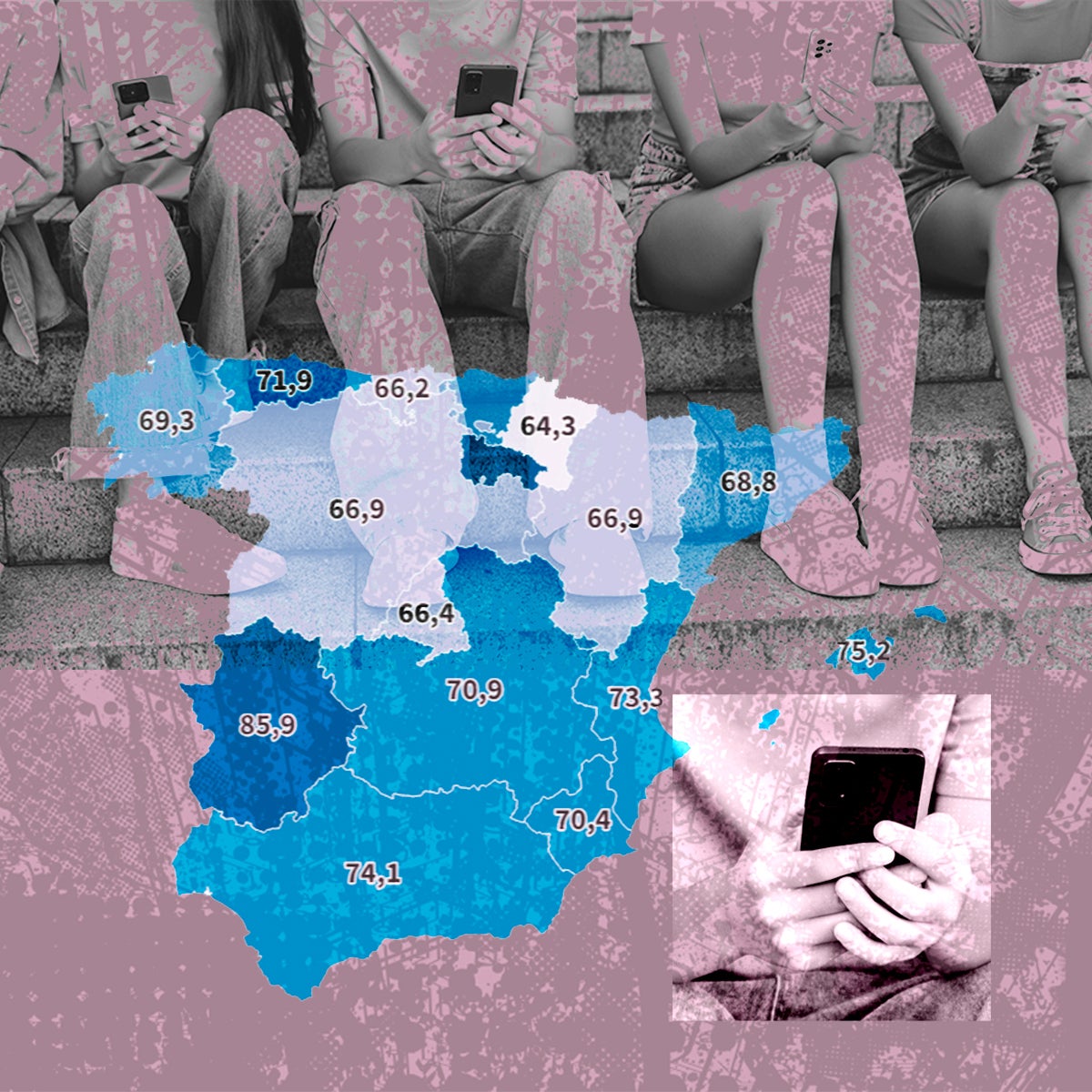 Las comunidades donde más niños tienen móvil propio: Extremadura, a la cabeza