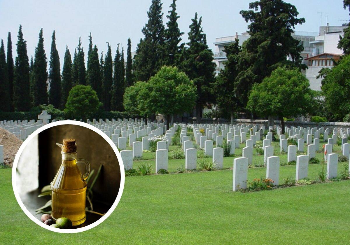 Cementerio militar de Salónica, en Grecia