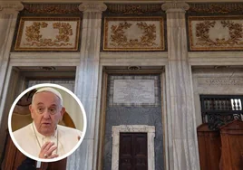 El Papa revela que no quiere ser enterrado en el Vaticano y prepara su tumba en la basílica de Santa María la Mayor