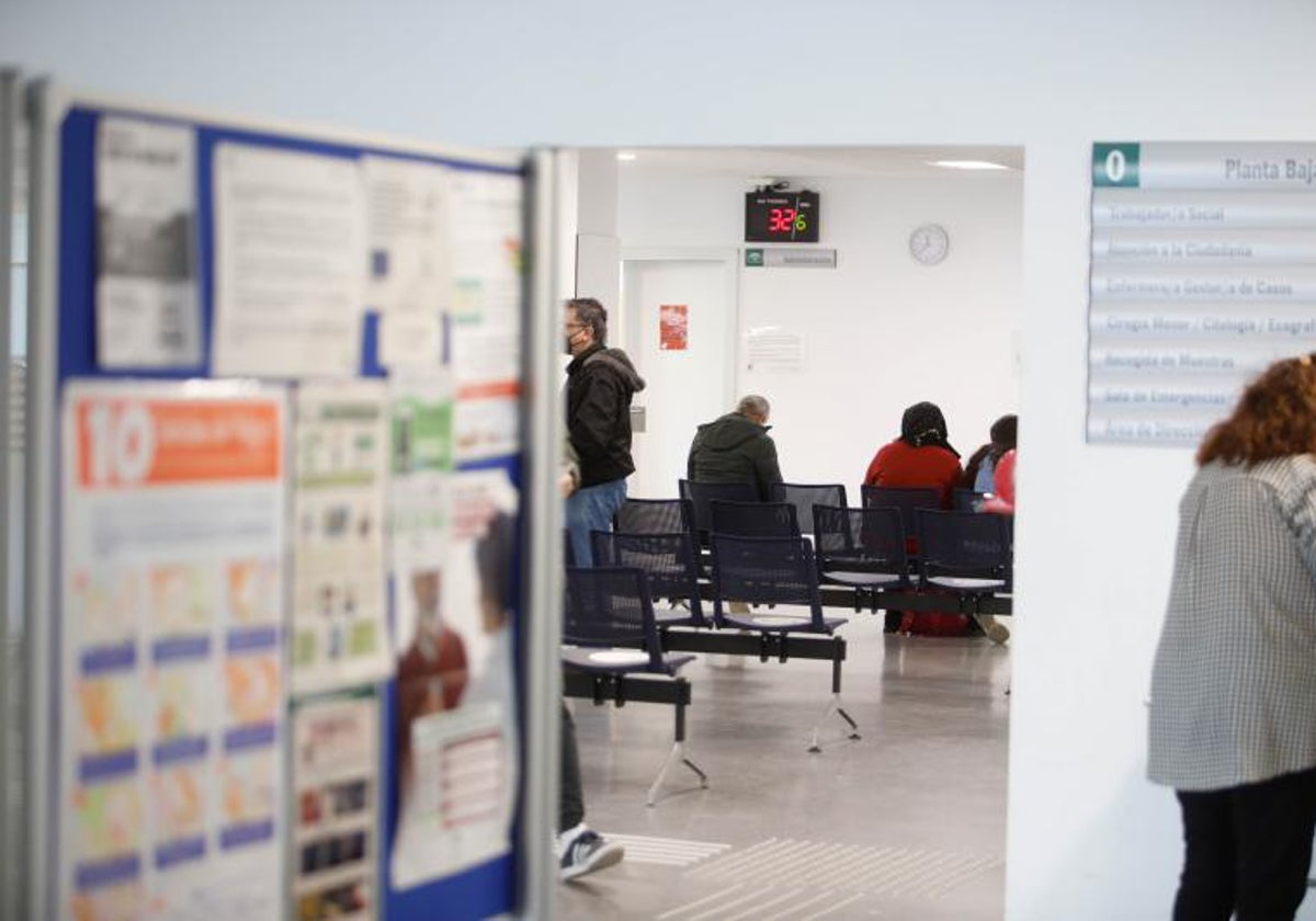 Sala de espera de un centro de salud