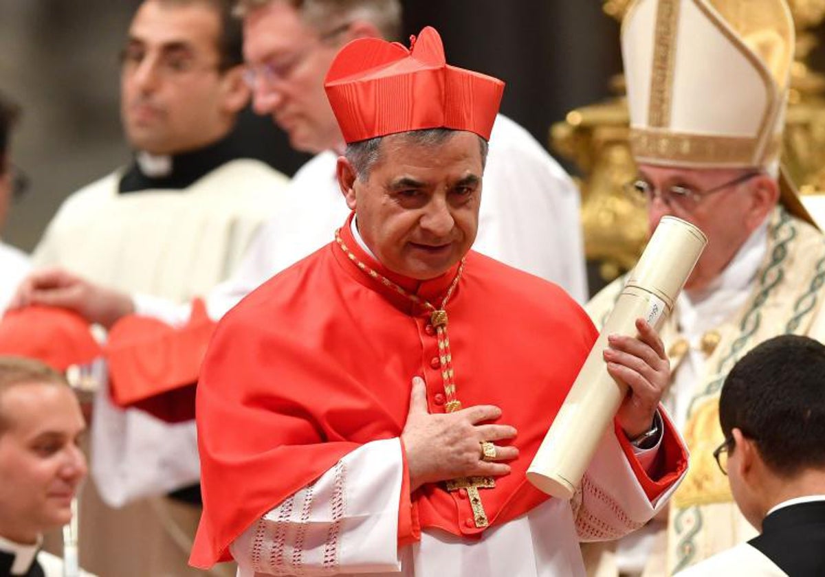 El cardenal Angelo Becciu