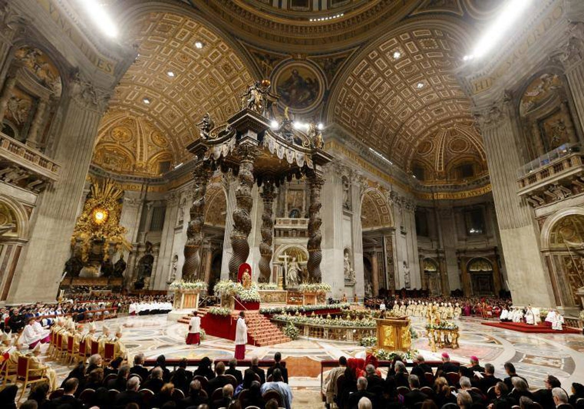 El Papa celebra la Navidad en San Pedro, este domingo 24 de diciembre