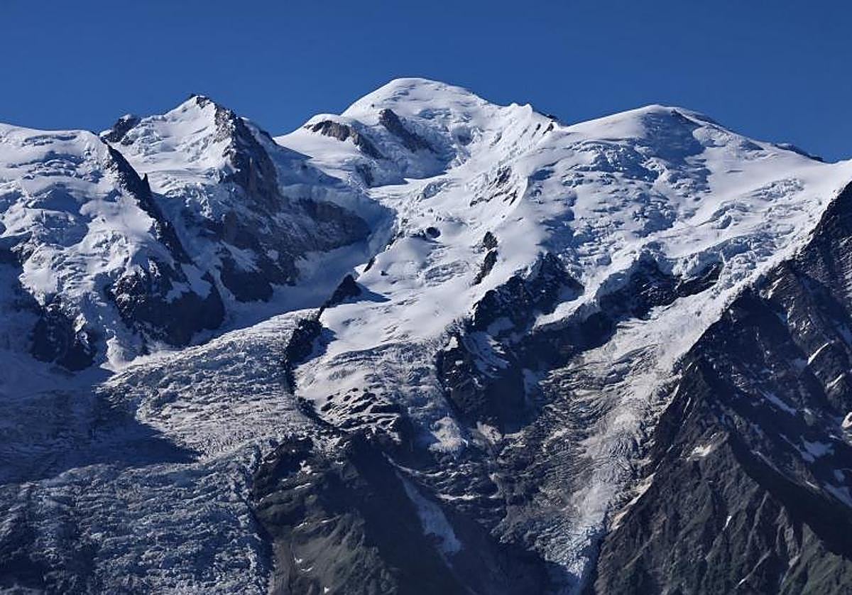Imagen de archivo del Mont Blanc