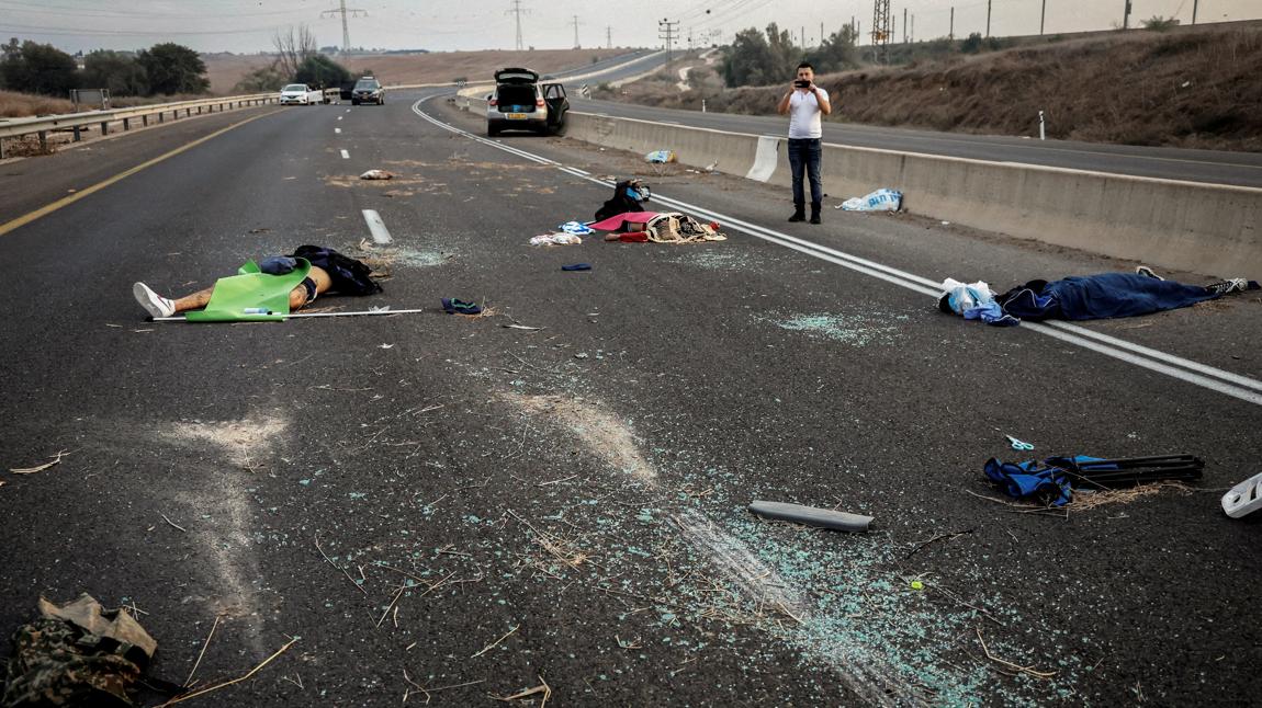 Cádaveres israelíes asesinados por los milicianos de Hamás el pasado 7 de octubre