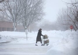 Un muerto, sensaciones térmicas de -40ºC y miles de vuelos cancelados: así es la ola de frío que sufre EE.UU.