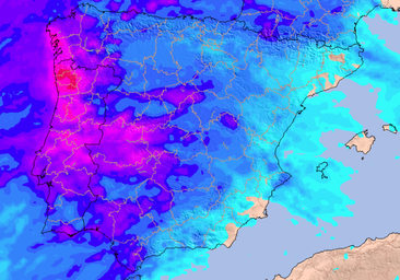 La Aemet avisa del paso de un inminente tren de borrascas: las zonas más afectadas por la lluvia