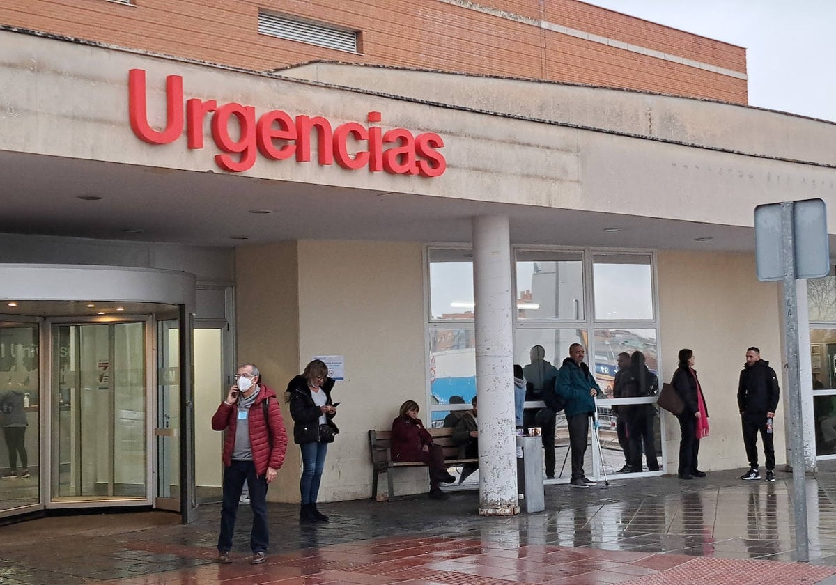 Sala de espera de urgencias del Hospital 12 de Octubre