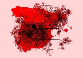 Así se ha concentrado la población española en un puñado de grandes ciudades