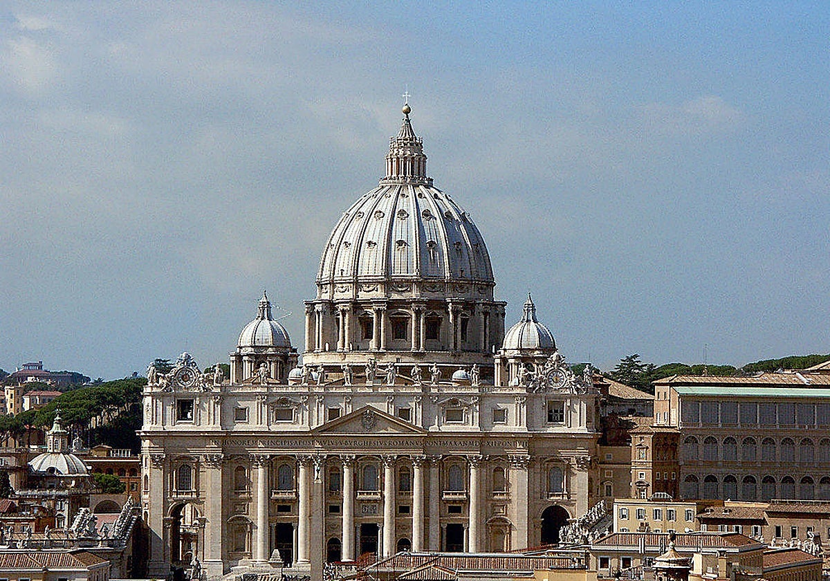 Imagen de la Basílica de San Pedro, en la ciudad de Vaticano