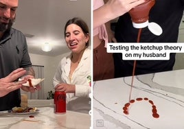 El test del ketchup: este reto viral de TikTok demuestra si tu pareja sabe limpiar o si es un desastre