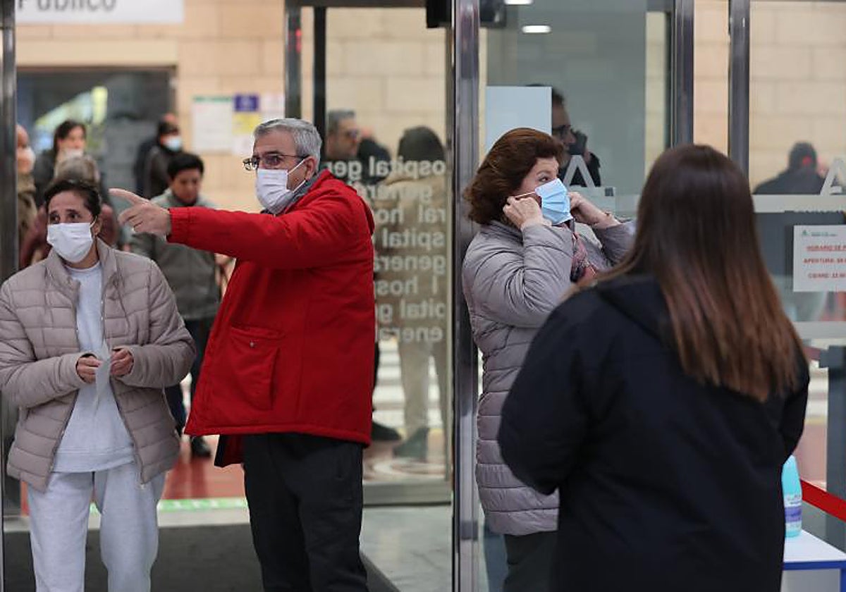 Un hospital de Córdoba, el pasado 10 de enero