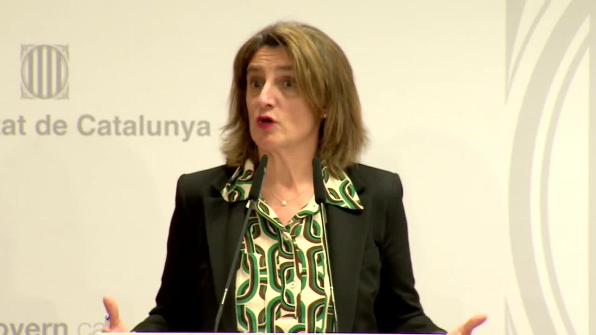 Ribera dice que Catalunya podrá disponer de agua de Sagunto este junio si es &quot;necesario&quot;