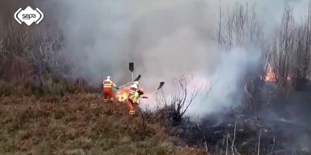 Asturias, en alerta al detectar un filón de incendios simultáneos