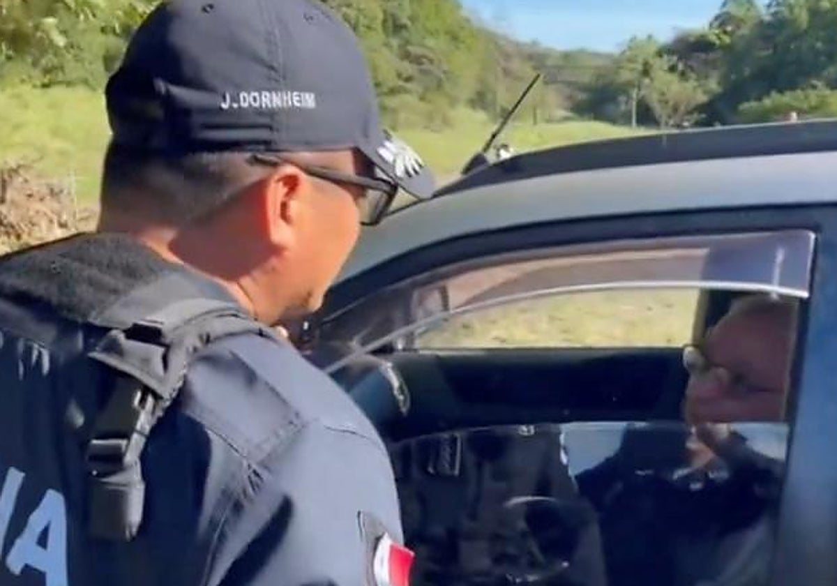 El momento en que la Policía encuentra al cardenal Lacunza después de estar desaparecido durante 48 horas