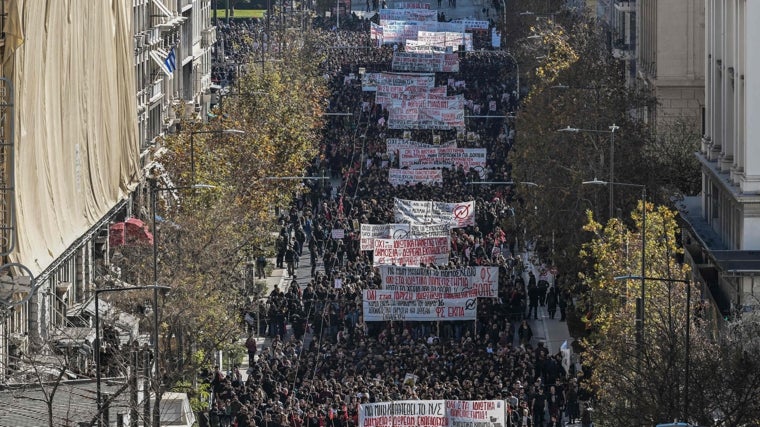 Los estudiantes griegos, en pie de guerra por la creación de universidades privadas