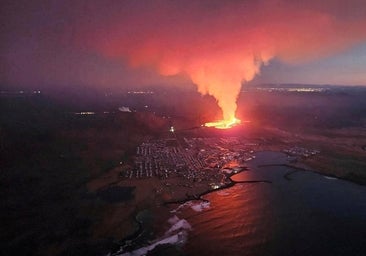 El volcán de Islandia entra en erupción una vez más