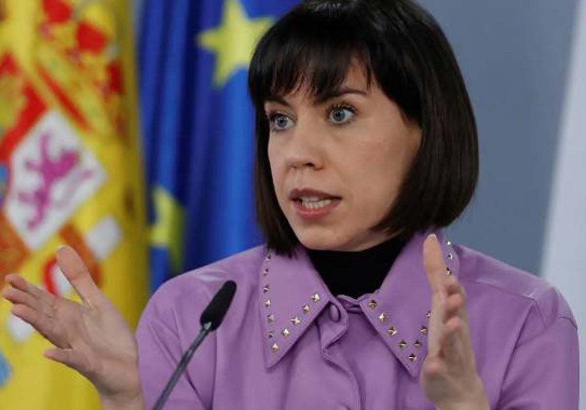 La ministra de Ciencia, Innovación y Universidades, Diana Morant, en una rueda de prensa posterior al Consejo de Ministros