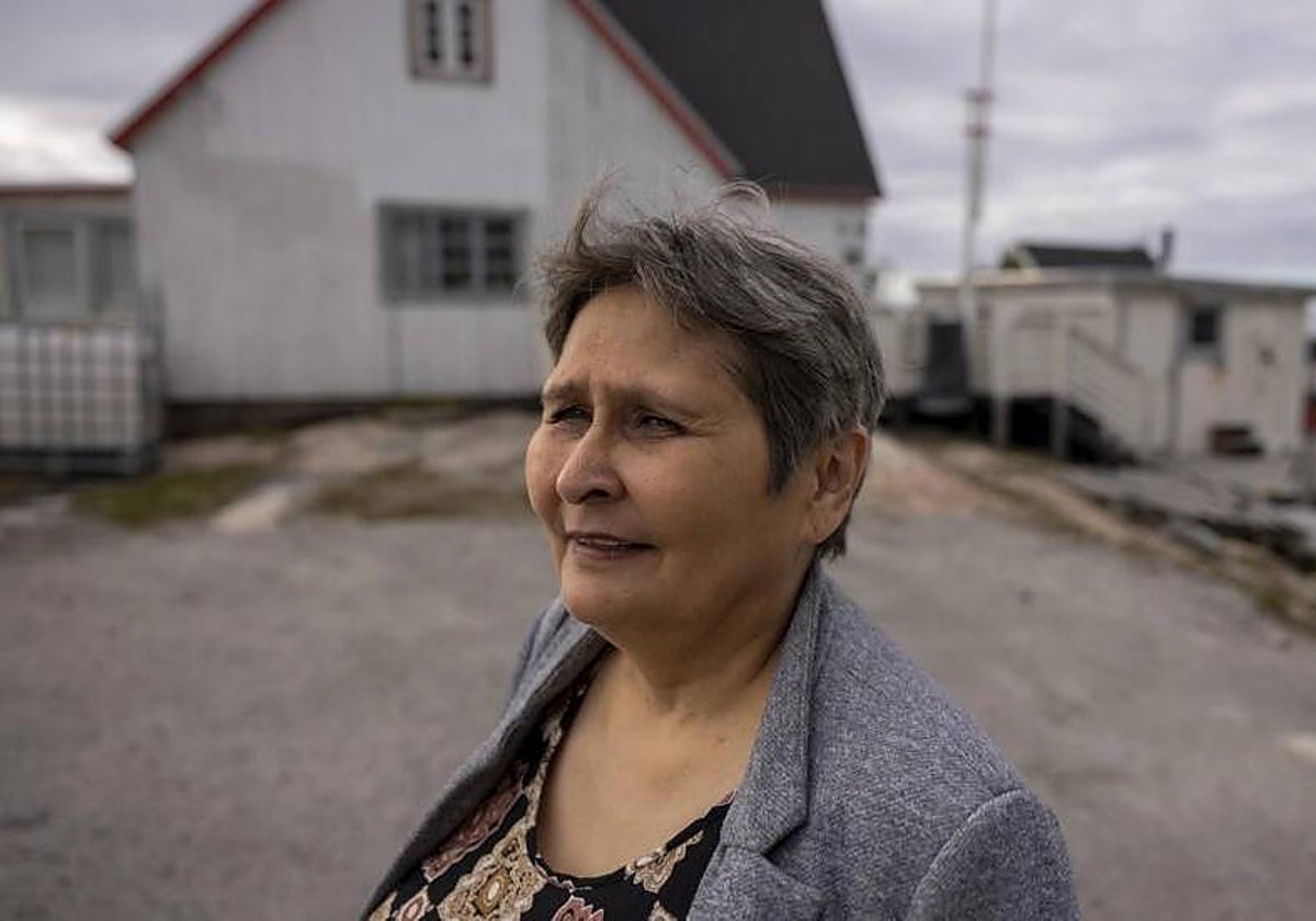 A la inuit Britta Mortensen  le implantaron en Dinamarca un DIU cuando tenía 15 años