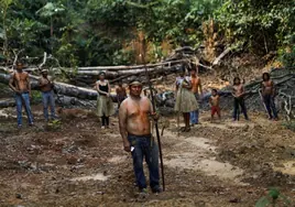 La minería de oro destruye cada día un área indígena en Brasil del tamaño de cuatro campos de fútbol