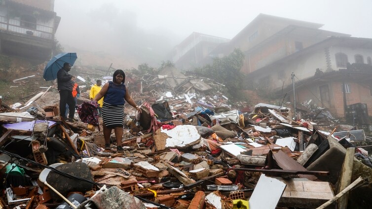 Las fuertes tormentas sorprenden al sureste de Brasil y dejan al menos 23 muertos