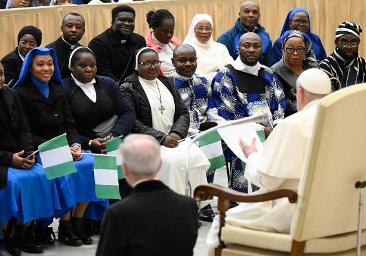El Papa se dirige a la comunidad nigeriana de Roma en su encuentro de este lunes