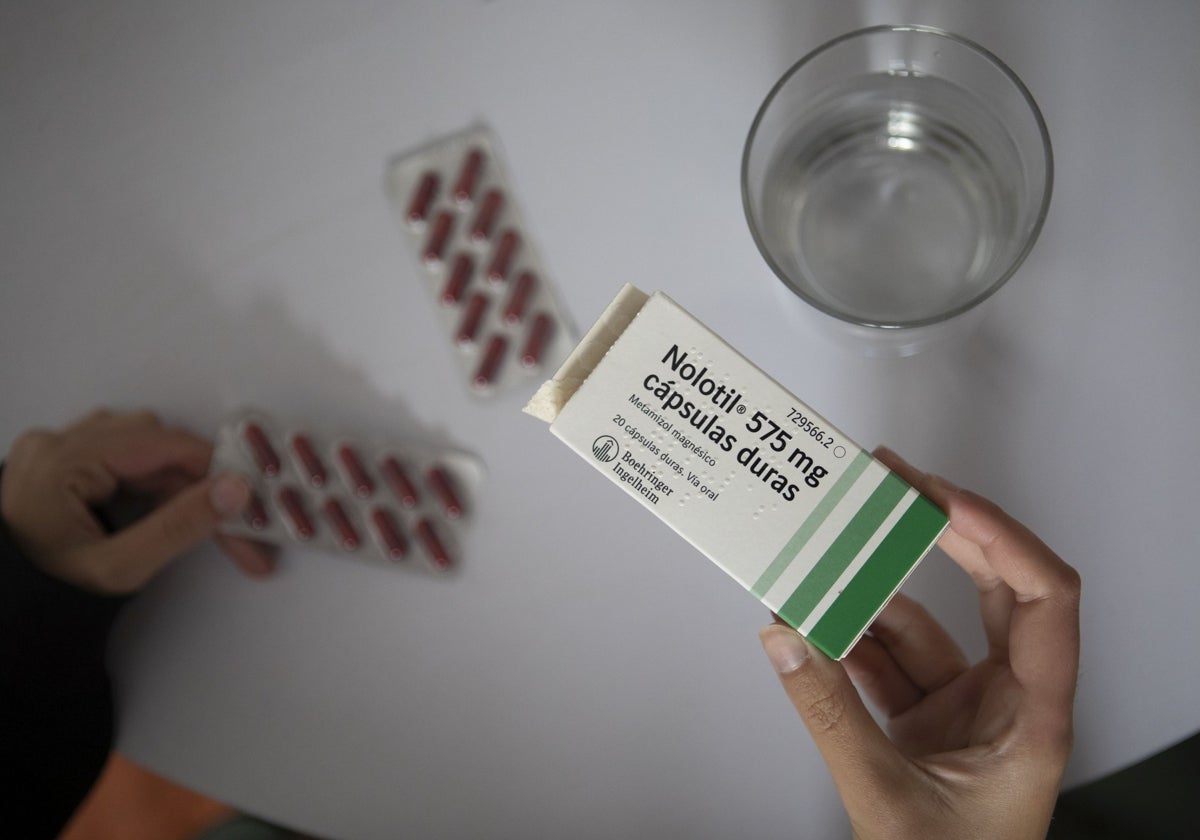Una caja de Nolotil