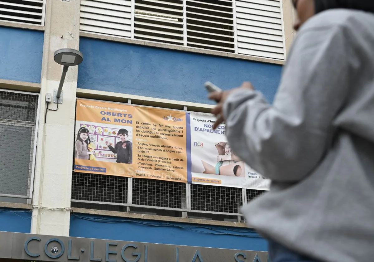 Un colegio concertado en Barcelona ofrece distintos idiomas