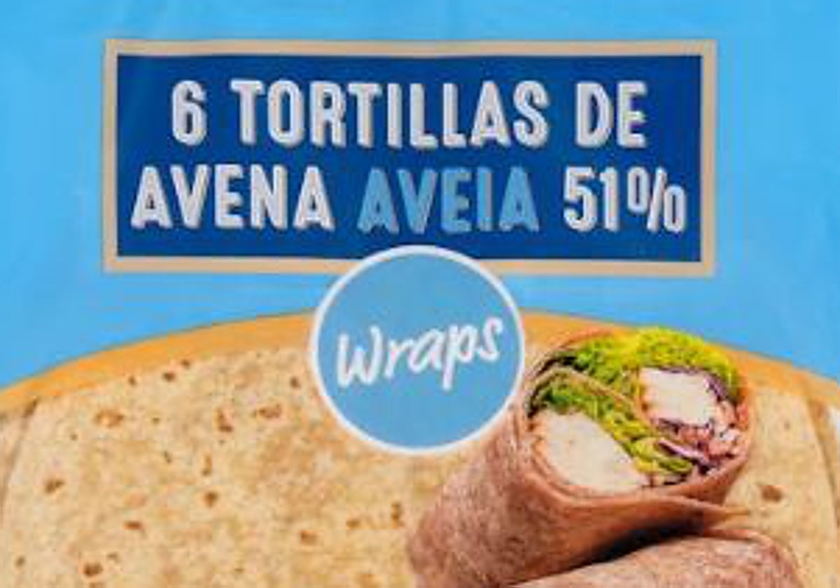 Imagen de las tortillas de avena denunciadas por Facua