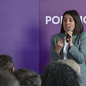 Irene Montero, tras una pregunta sobre el Falcon: «Tienes un montón de colegas fascistas»