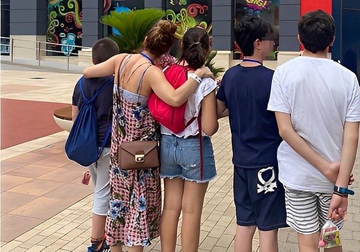 Chicos acogidos al programa Fundación Querer